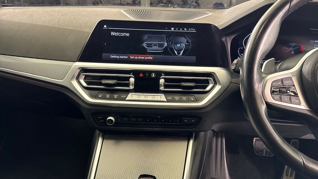 BMW 3 Series 318D Mht M Sport Step White #7