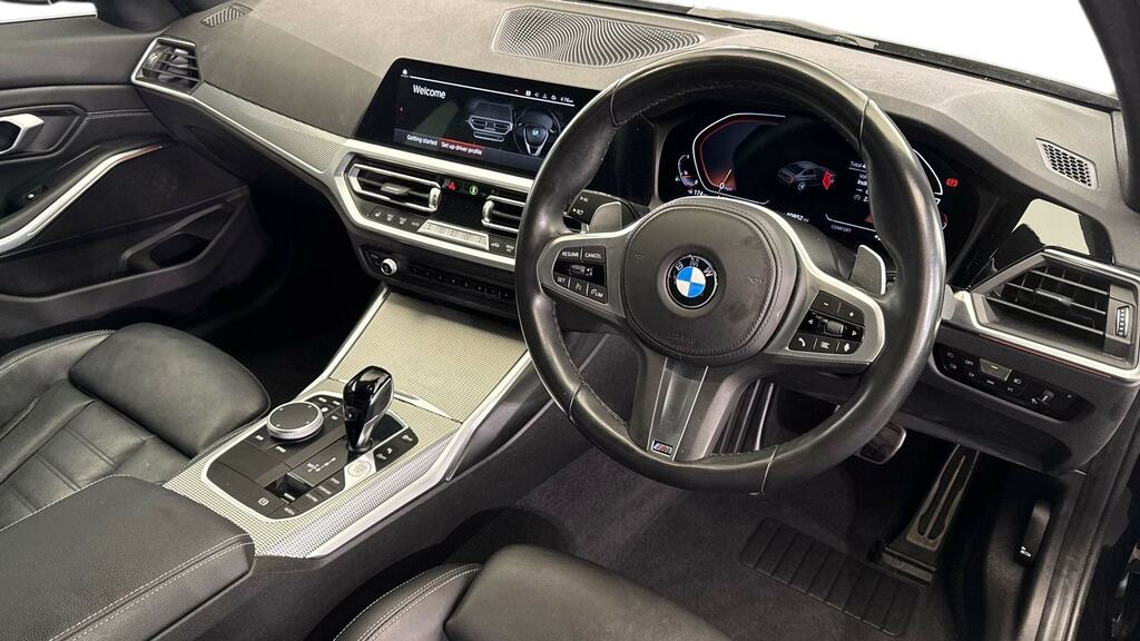 BMW 3 Series 318D Mht M Sport Step White #5