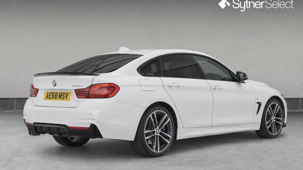 BMW 4 Series Gran Coupe 420I M Sport Professional Media White #4