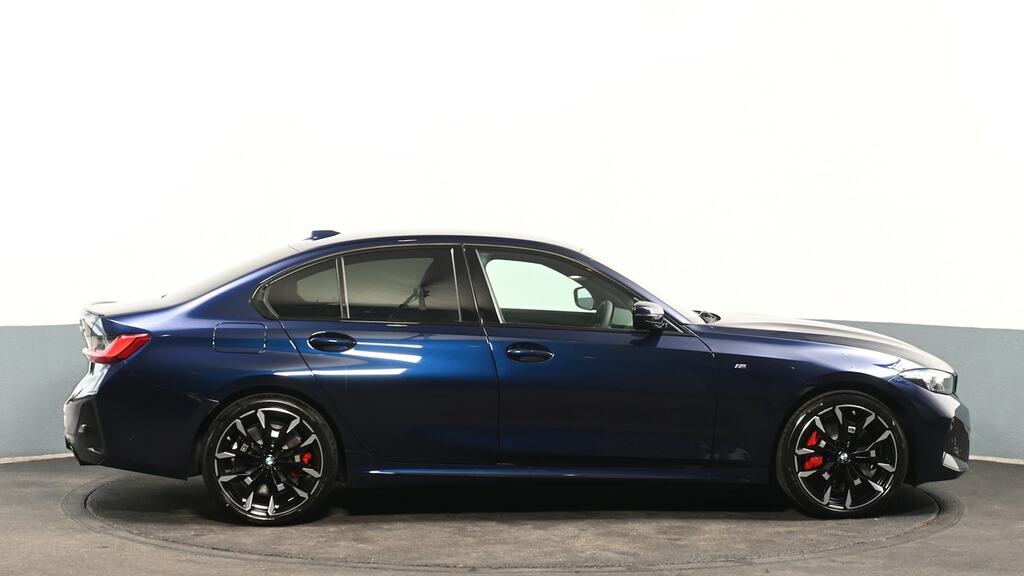BMW 3 Series 320I M Sport Saloon Blue #3