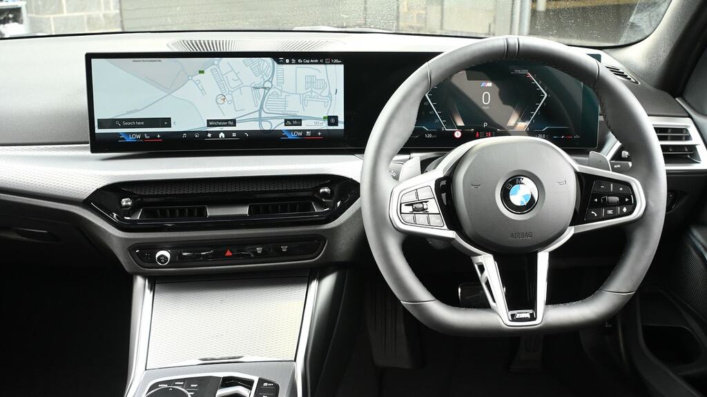 BMW 3 Series 320I M Sport Saloon Blue #5