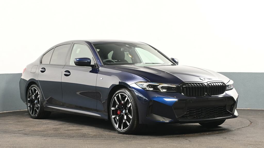 BMW 3 Series 320I M Sport Saloon Blue #1
