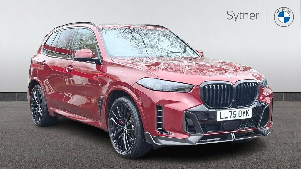 BMW X5 Xdrive40d Mht M Sport Tech Pack Red