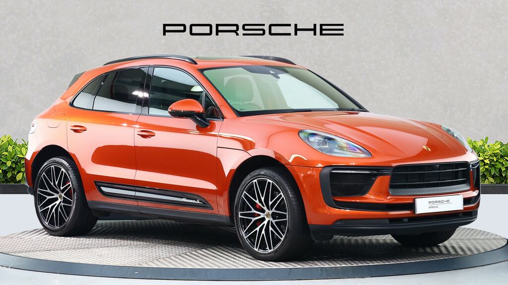 Porsche Macan S Pdk Orange