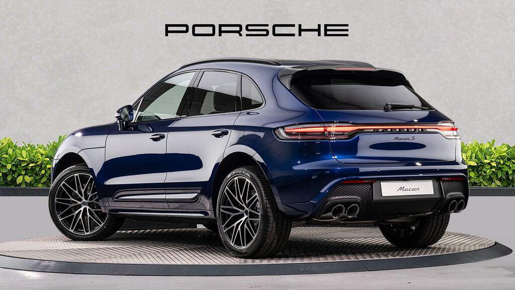 Porsche Macan S Pdk Blue #5