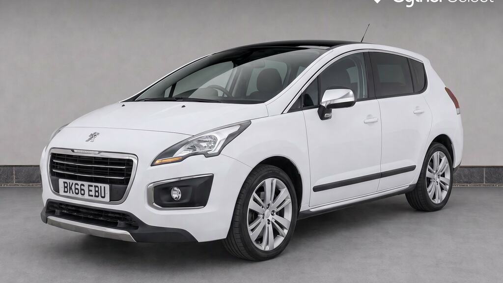 Peugeot 3008 1.6 Bluehdi 120 Allure Eat6 White #2