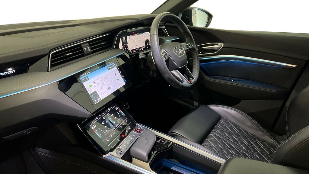 Audi Q8 e tron 370Kw Sq8 Quattro 114Kwh Black Ed At Tech Pro Grey #2