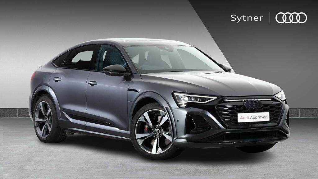 Audi Q8 e tron 370Kw Sq8 Quattro 114Kwh Black Ed At Tech Pro Grey