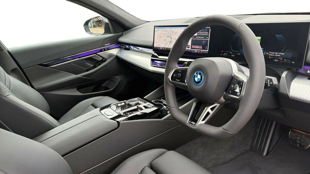 BMW 5 Series 530E M Sport Grey #6