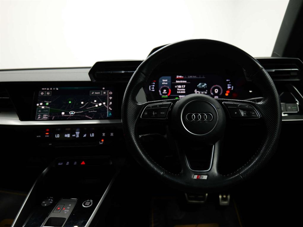 Audi A3 S Line 35 Tdi KN70VYD Black #4