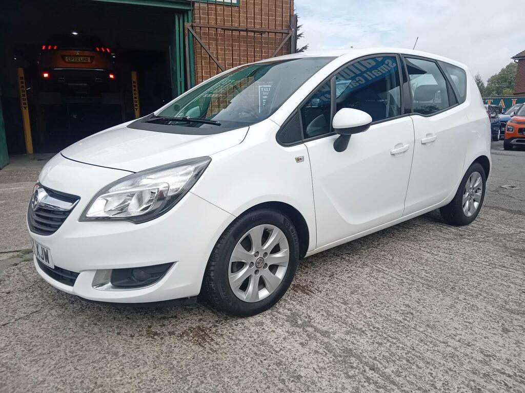 Vauxhall Meriva 1.4I Life Euro 6 White #3