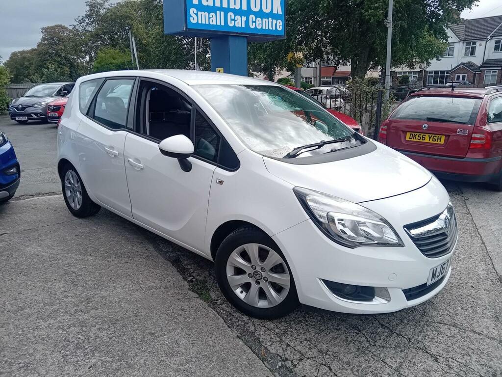 Vauxhall Meriva 1.4I Life Euro 6 White #5