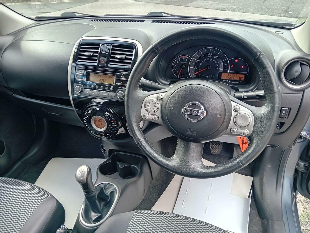 Nissan Micra Hatchback White #12
