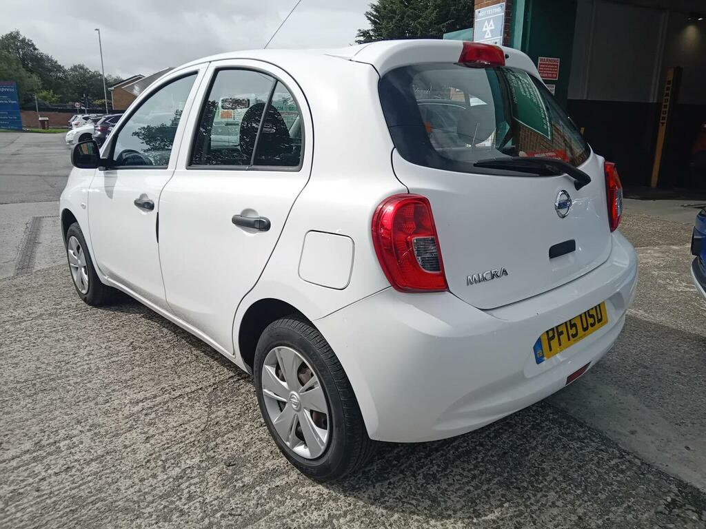 Nissan Micra Hatchback 1.2 Visia Euro 5 201515 White #5