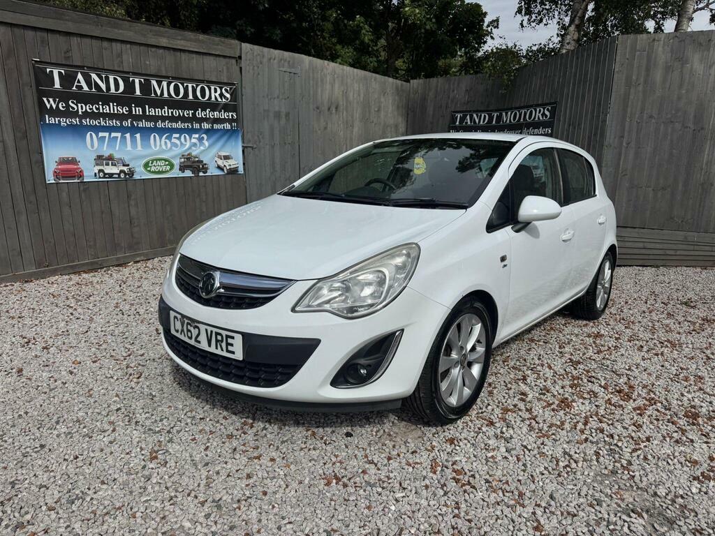 Vauxhall Corsa 1.2 16V Active Euro 5 White #3
