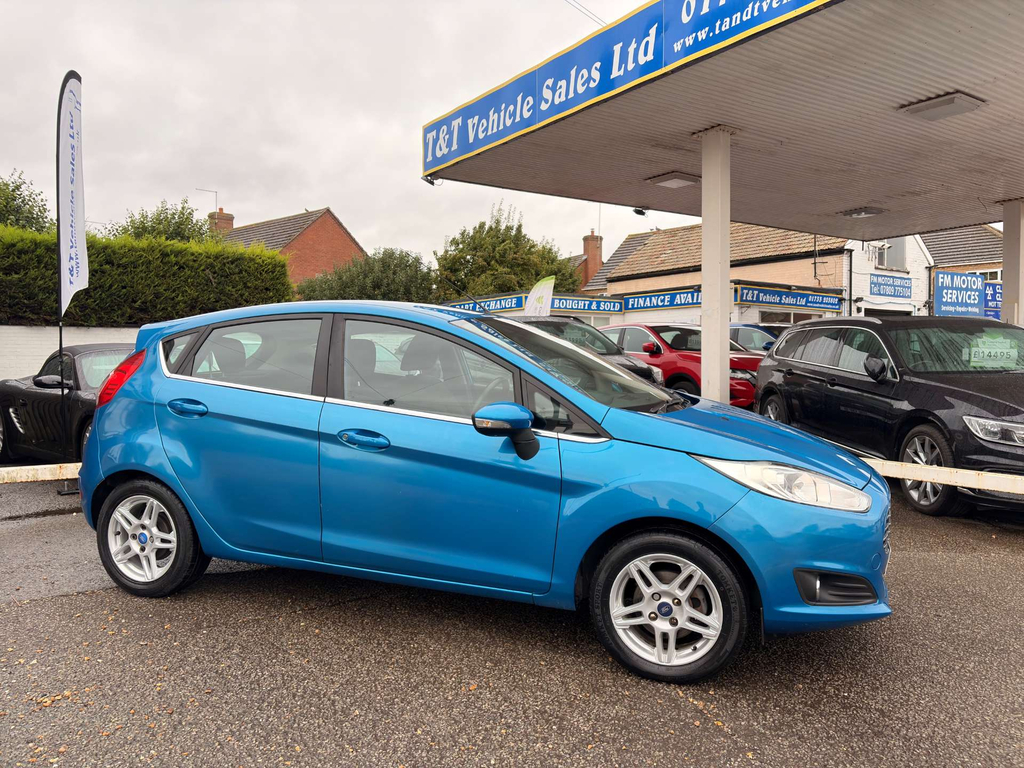 Ford Fiesta Zetec Blue #4
