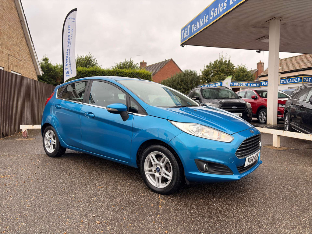 Ford Fiesta Zetec Blue #3