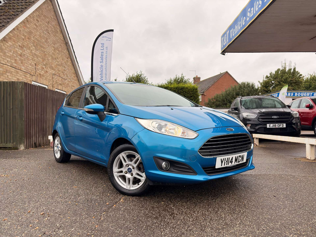 Ford Fiesta Zetec Blue