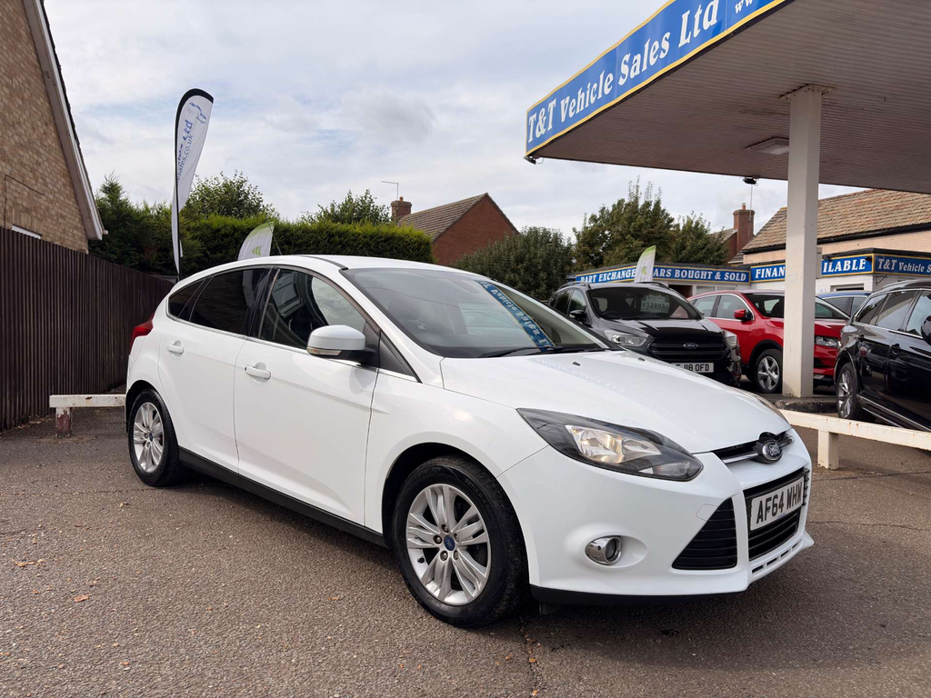 Ford Focus Titanium Navigator Tdci AF64WHW White #3