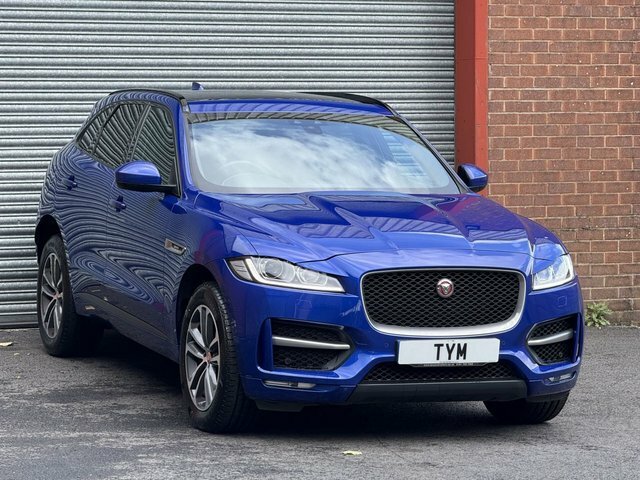 Jaguar F-Pace 2.0 D180 R-sport Suv Awd Euro 6 S Blue #3