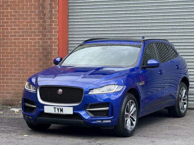 Jaguar F-Pace 2.0 D180 R-sport Suv Awd Euro 6 S Blue #4