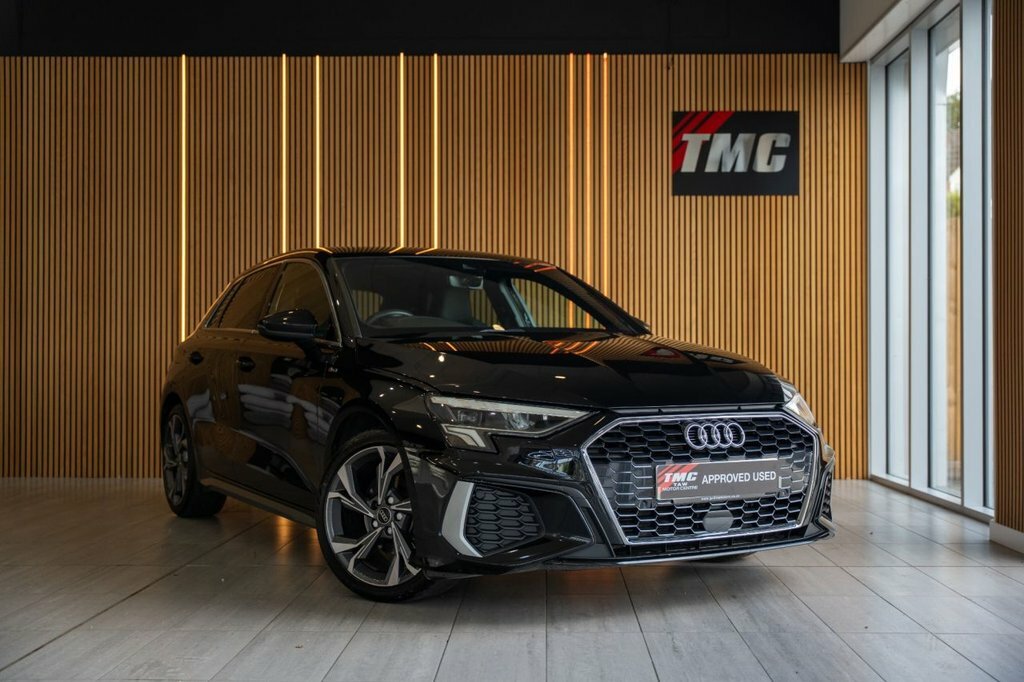 Audi A3 1.0 Tfsi 30 S Line Sportback S Tronic E Black