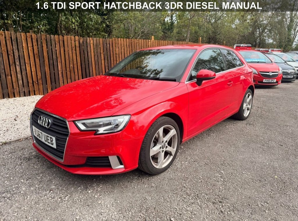 Audi A3 1.6L Sport Red