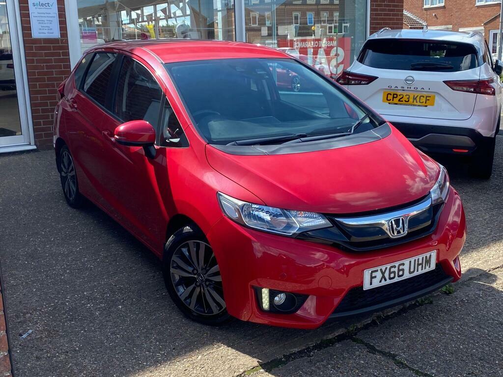 Honda Jazz 1.3 I-vtec Ex Navi Euro 6 Ss Red