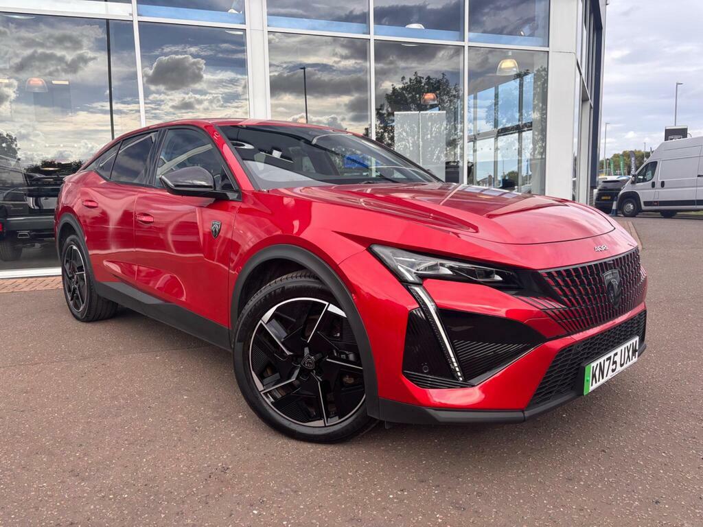 Peugeot 408 58Kwh Gt Fastback Red