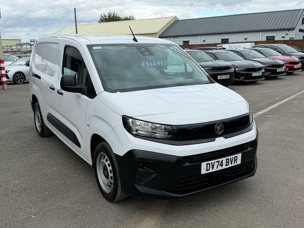 Vauxhall Combo 1.5 Turbo D 2300 Prime XL Panel Van Lwb Euro 6 S White