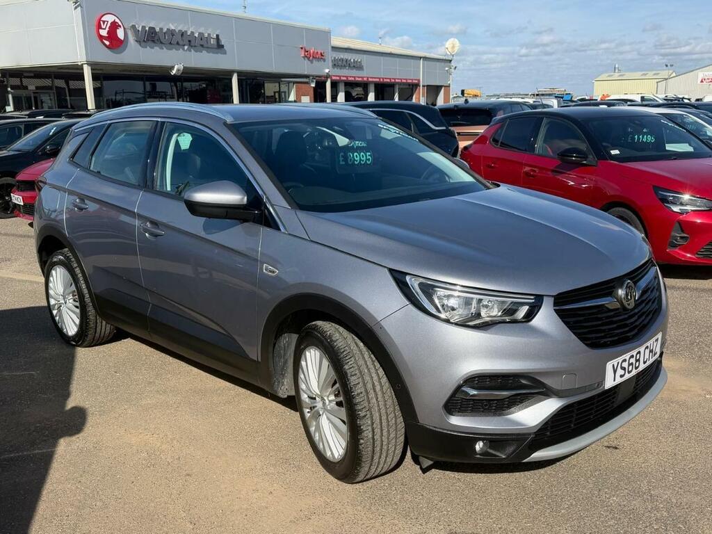 Vauxhall Grandland X 1.2 Turbo Tech Line Nav Euro 6 S S Grey