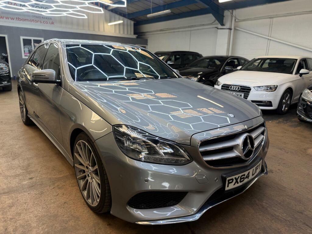 Mercedes-Benz E Class 2.1 E220 Bluetec Amg Line G-tronic Euro 6 S S Silver