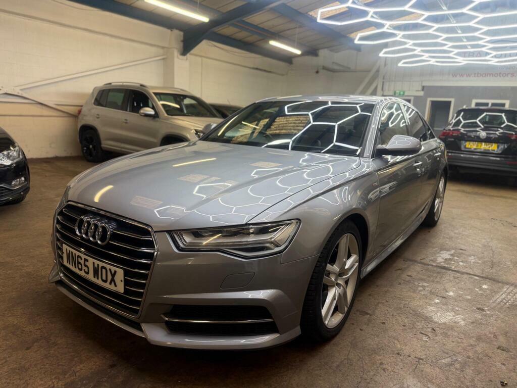 Audi A6 Saloon 2.0 Tdi Ultra S Line S Tronic Euro 6 S S Grey #6