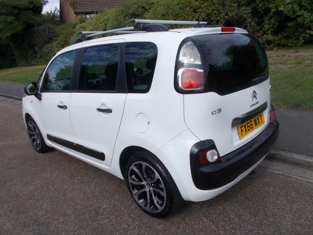 Citroen C3 Picasso 1.6 Bluehdi Platinum Euro 6 White #4