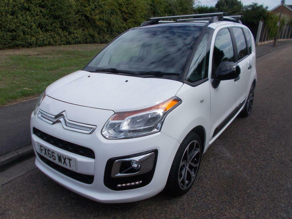 Citroen C3 Picasso 1.6 Bluehdi Platinum Euro 6 White