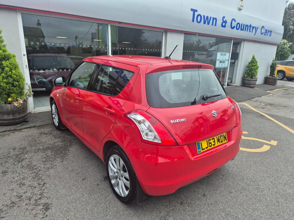 Suzuki Swift 1.2 Sz3 Hatchback Euro 5 94 Ps Red #4