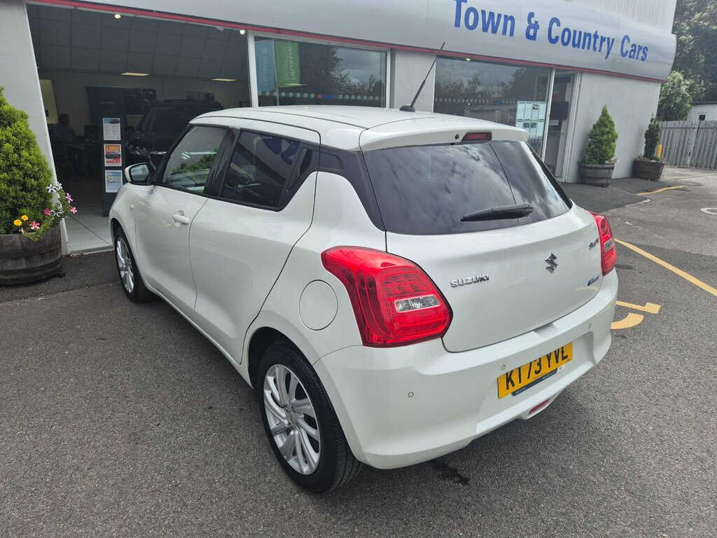 Suzuki Swift 1.2 Dualjet Mhev Sz-t Hatchback Hybrid White #4