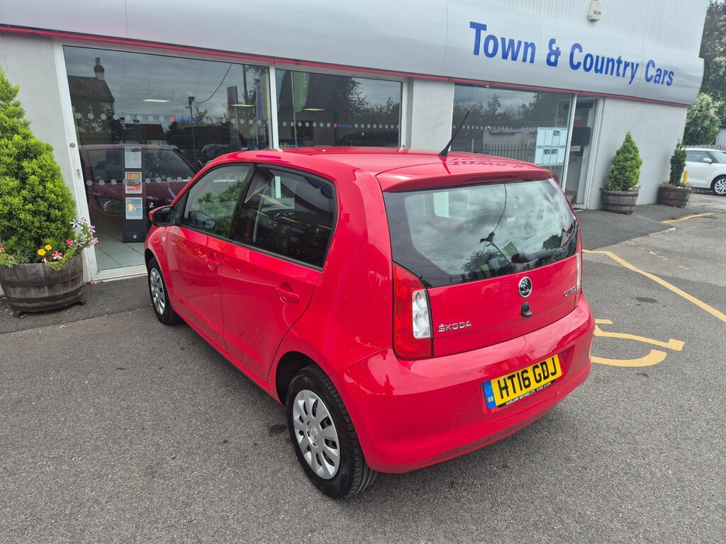 Skoda Citigo 1.0 Mpi Se Hatchback Euro 6 60 Red #4