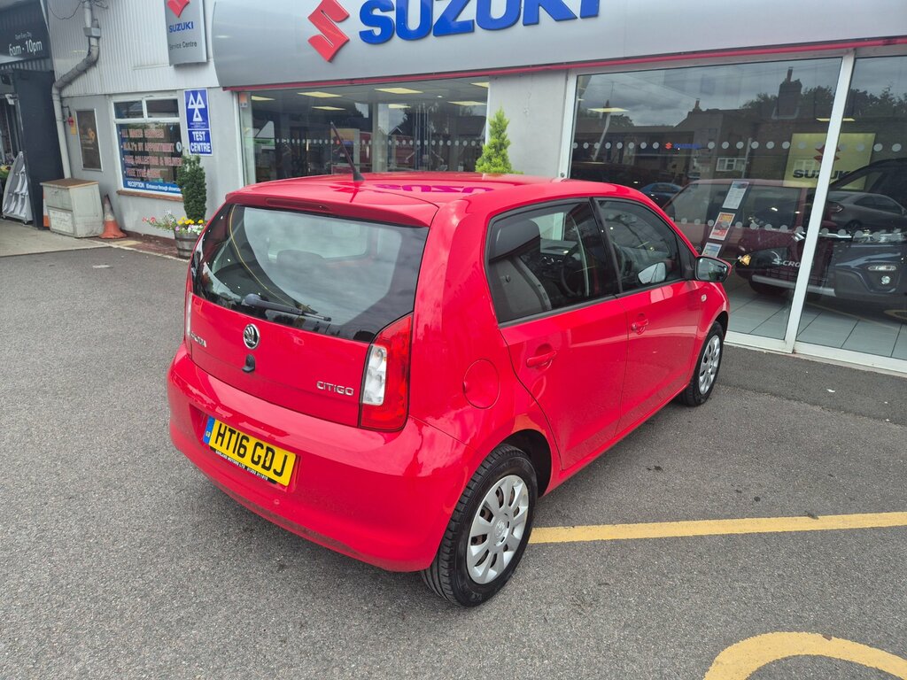 Skoda Citigo 1.0 Mpi Se Hatchback Euro 6 60 Red #6