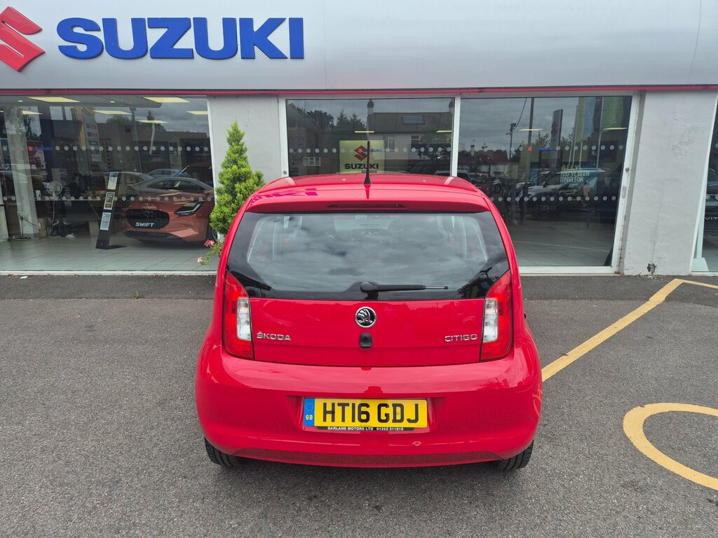 Skoda Citigo 1.0 Mpi Se Hatchback Euro 6 60 Red #5