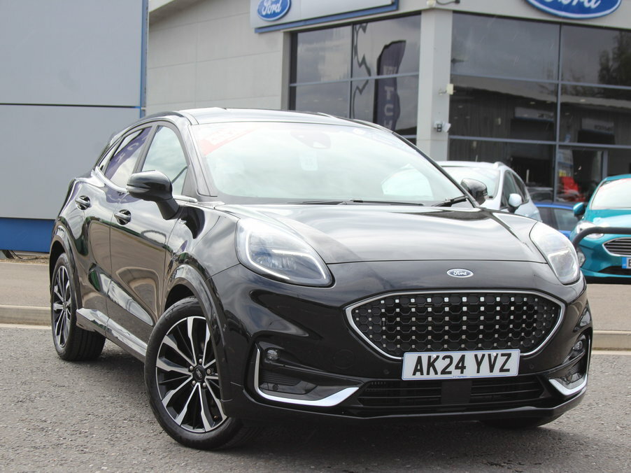 Ford Puma 1.0 Ecoboost Hybrid Mhev 155 St-line Vignale Black