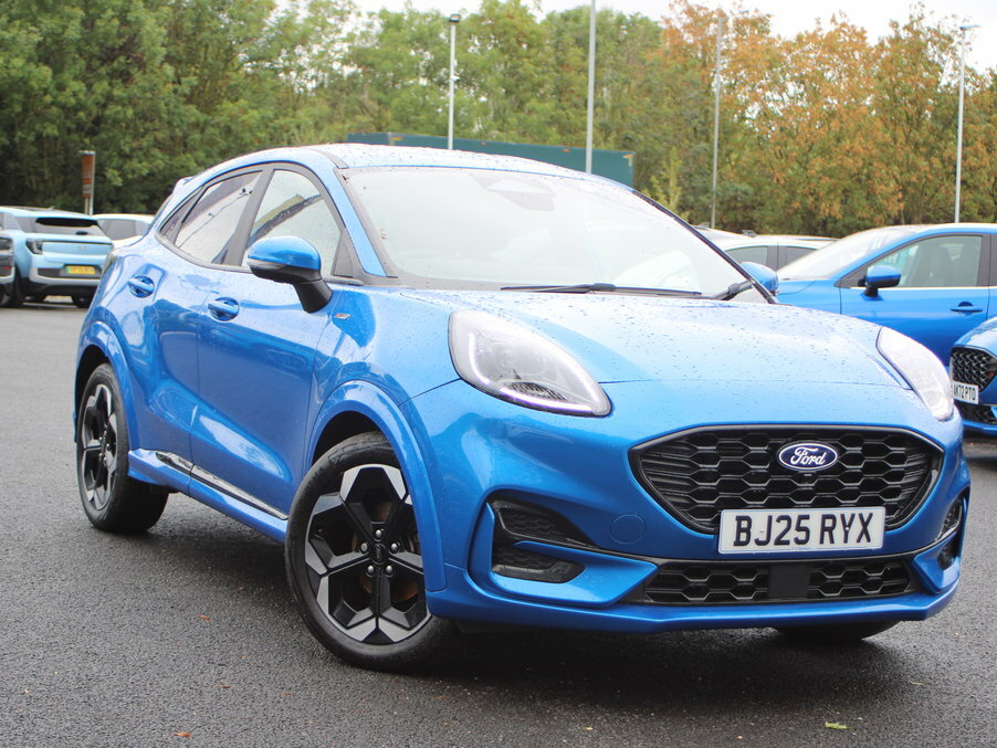 Ford Puma 1.0 Ecoboost Hybrid Mhev St-line X Blue
