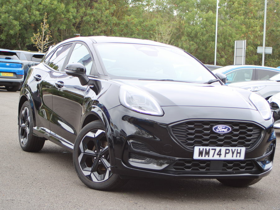 Ford Puma 1.0 Ecoboost Hybrid Mhev St-line X Black