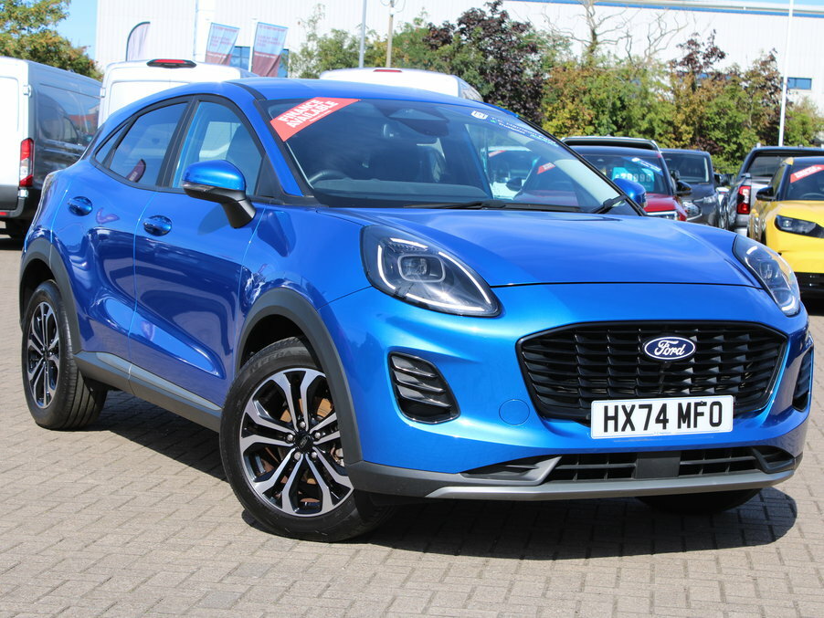 Ford Puma 1.0 Ecoboost Hybrid Mhev Titanium Blue