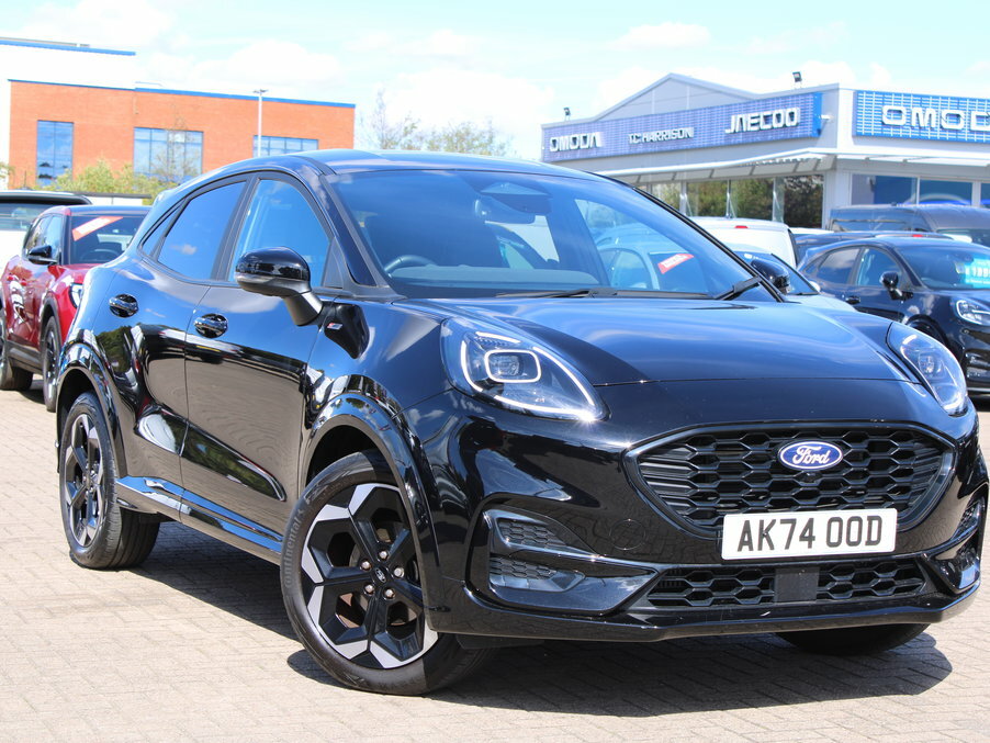 Ford Puma 1.0 Ecoboost Hybrid Mhev St-line X Black