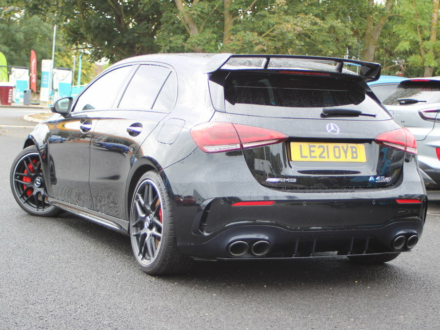 Mercedes-Benz A Class A45 S 4Matic Plus LE21OYB Black #6