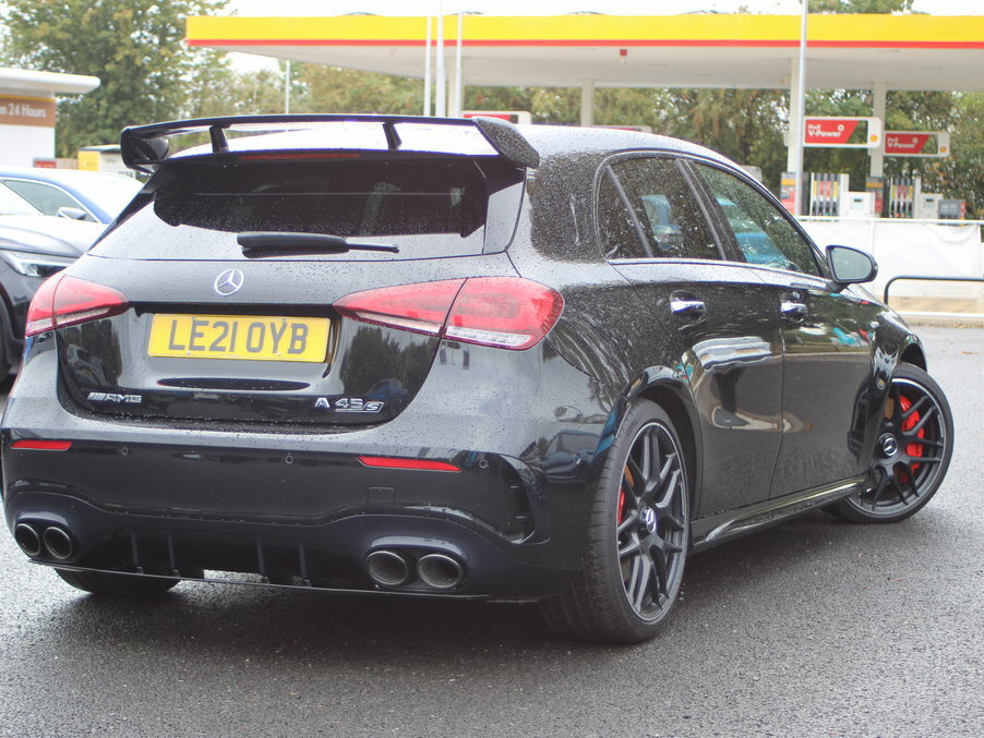 Mercedes-Benz A Class A45 S 4Matic Plus LE21OYB Black #5