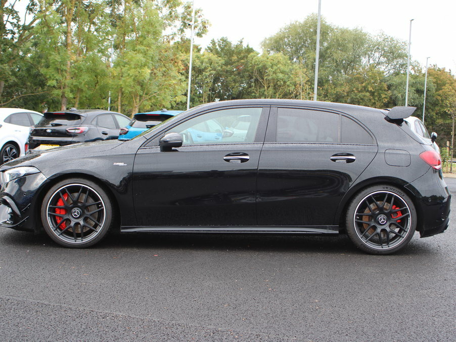 Mercedes-Benz A Class A45 S 4Matic Plus LE21OYB Black #3