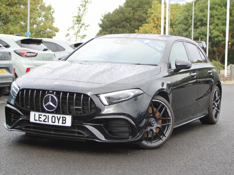 Mercedes-Benz A Class A45 S 4Matic Plus LE21OYB Black #2
