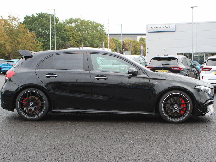 Mercedes-Benz A Class A45 S 4Matic Plus LE21OYB Black #4